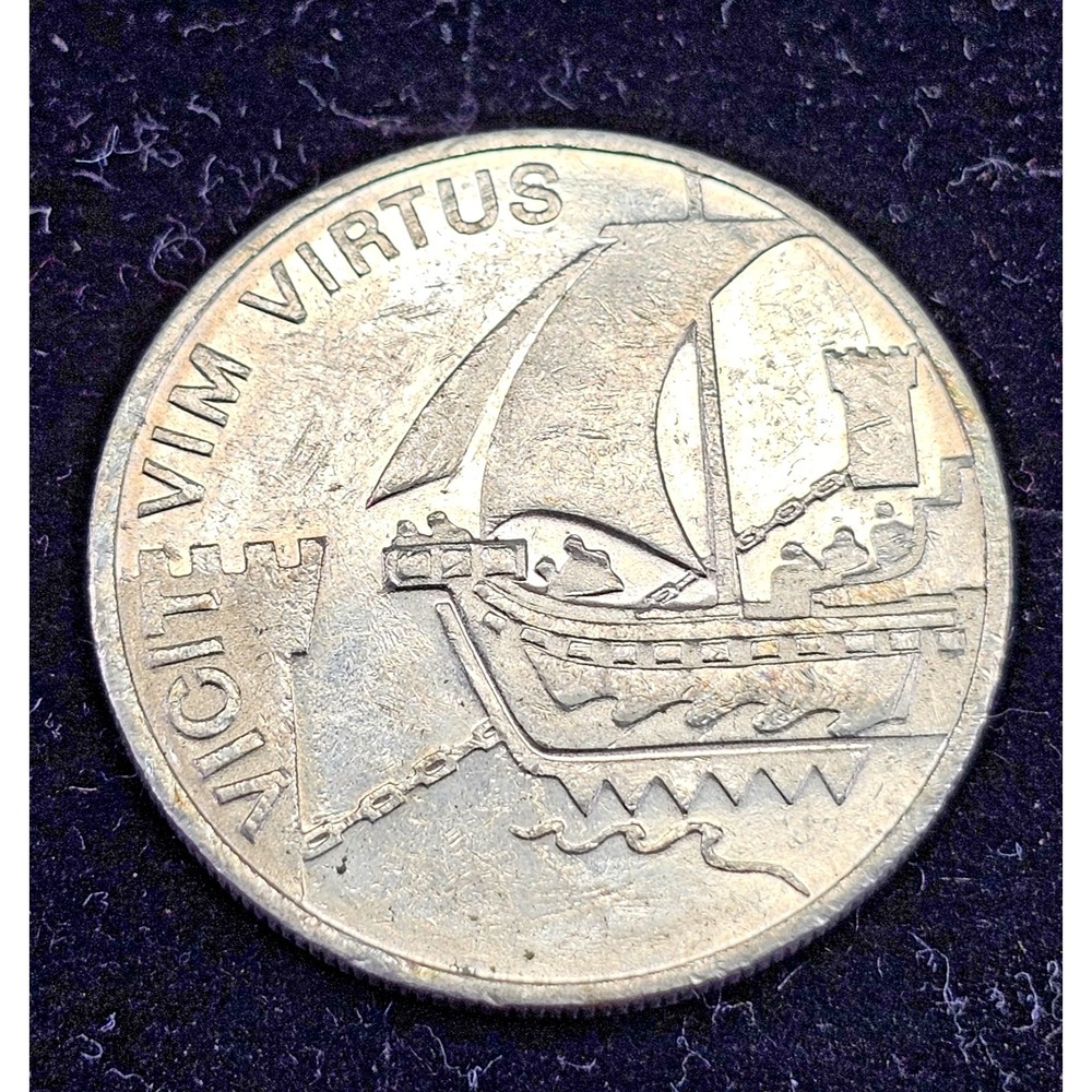 1245-1995 Netherlands 1 Damiaatje Haarlem 750 Jaar/Nickel-Plated Steel Coin